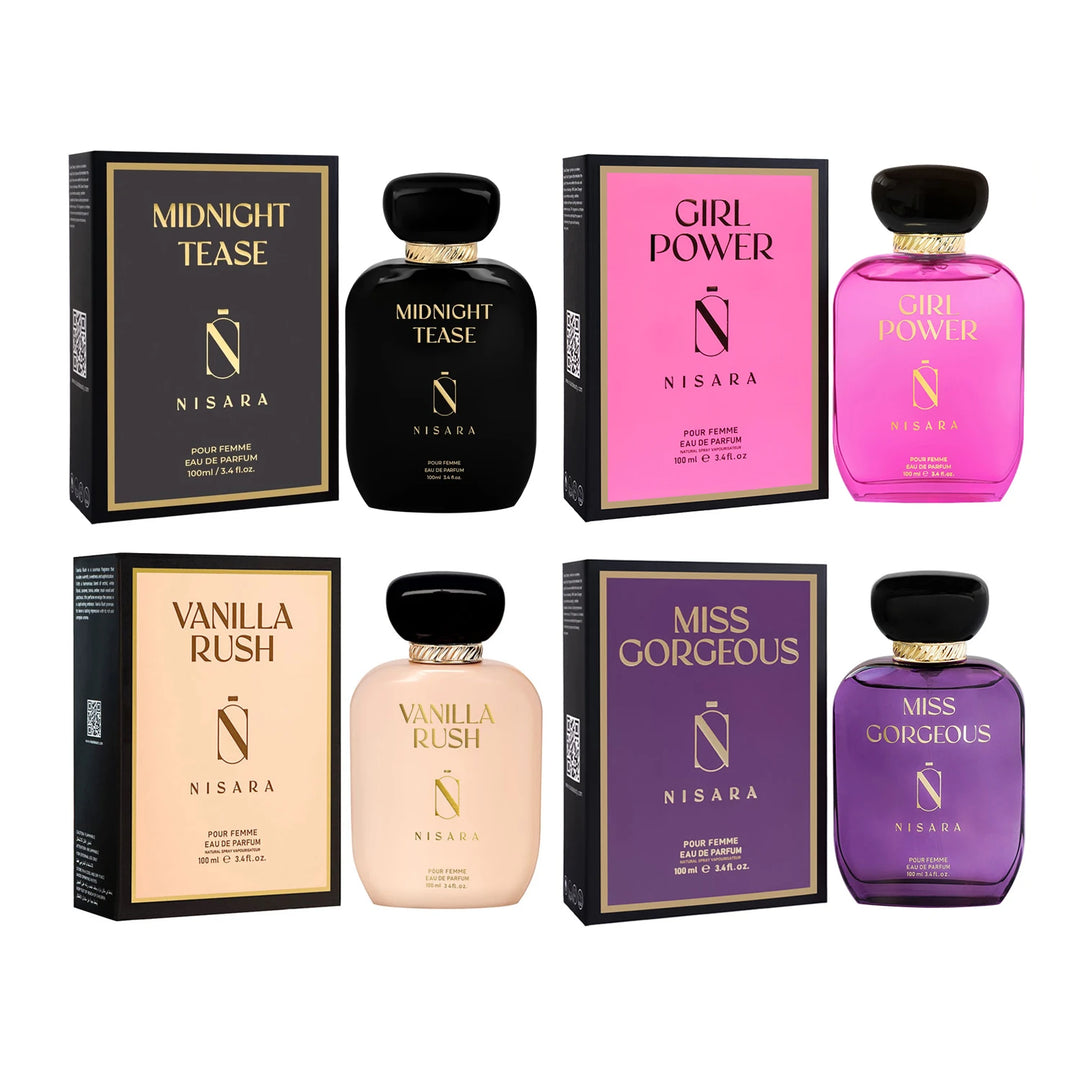 Women EDP Pack of 4 (100ml*4)