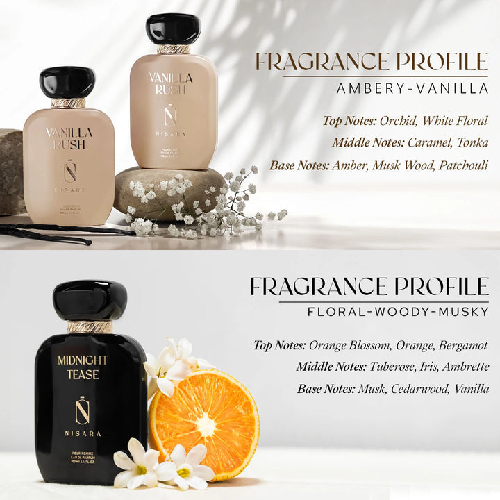 Vanilla Rush & Midnight Tease (100ml*2)