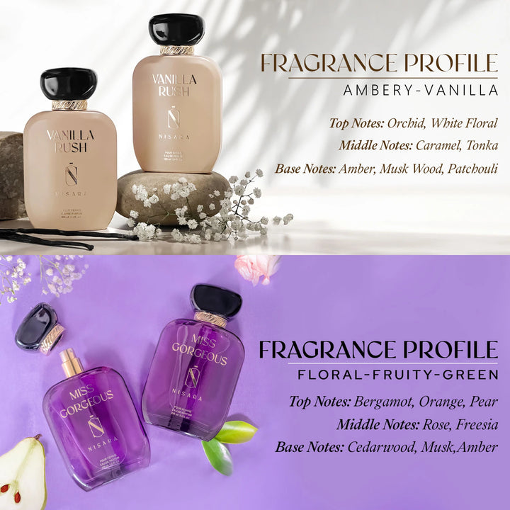 Vanilla Rush & Miss Gorgeous (100ml*2)