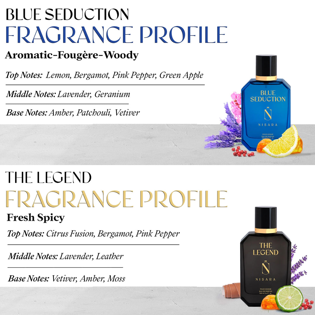 Blue seduction & The legend (100ml*2)