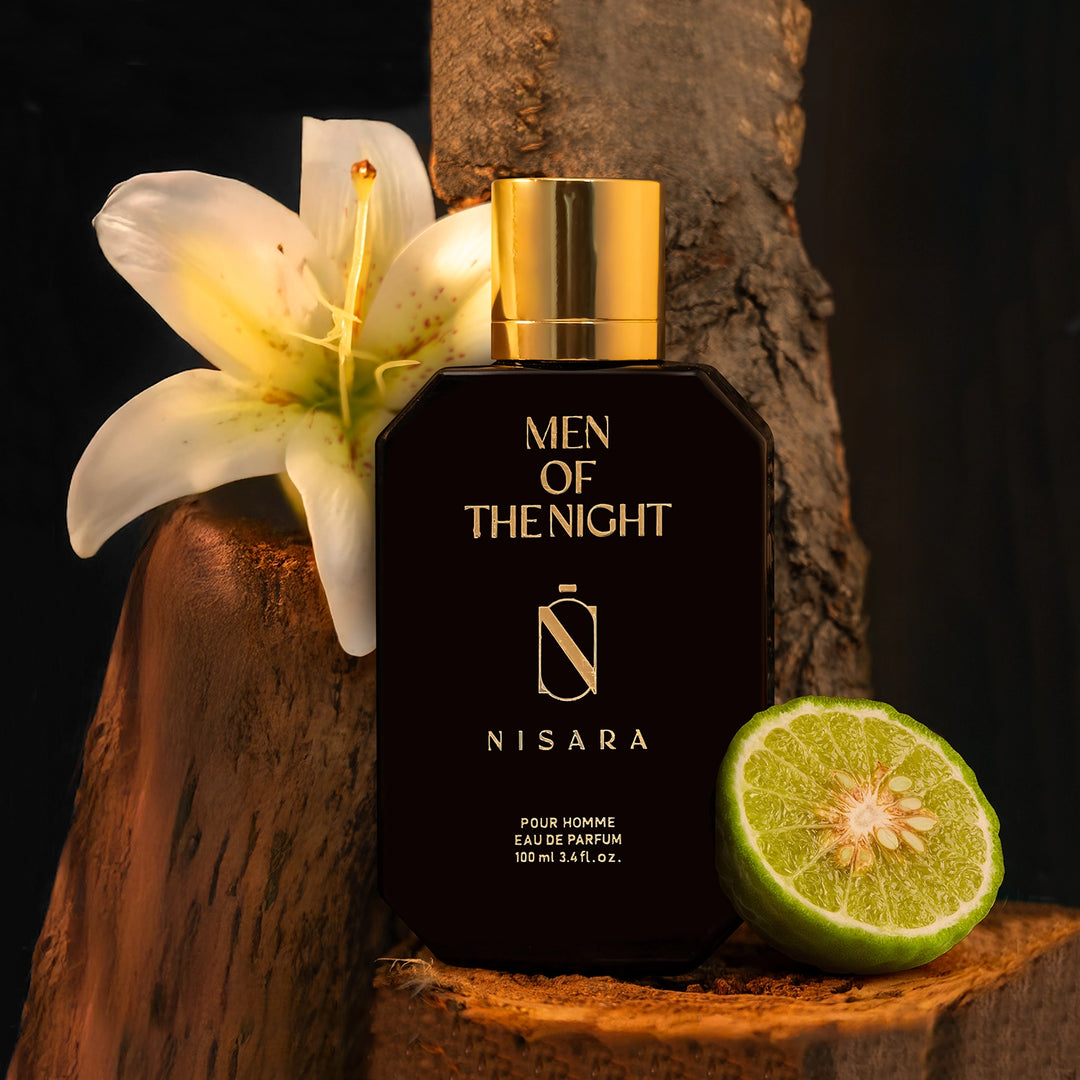 man of night perfume bottle